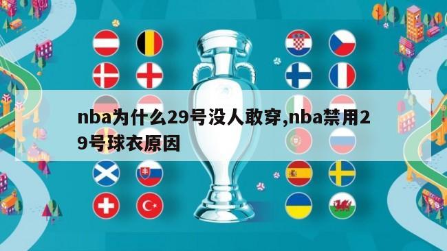 nba为什么29号没人敢穿,nba禁用29号球衣原因