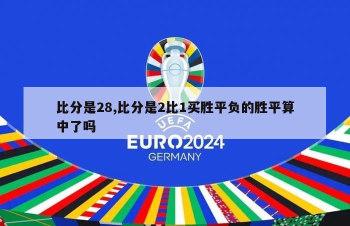 比分是28,比分是2比1买胜平负的胜平算中了吗